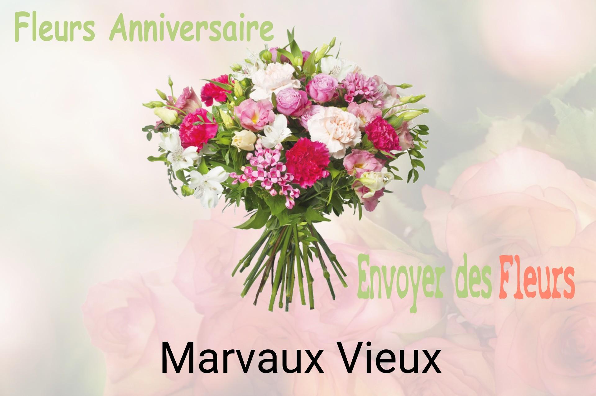 Bouquet de fleurs d’anniversaire livré à Marvaux-Vieux