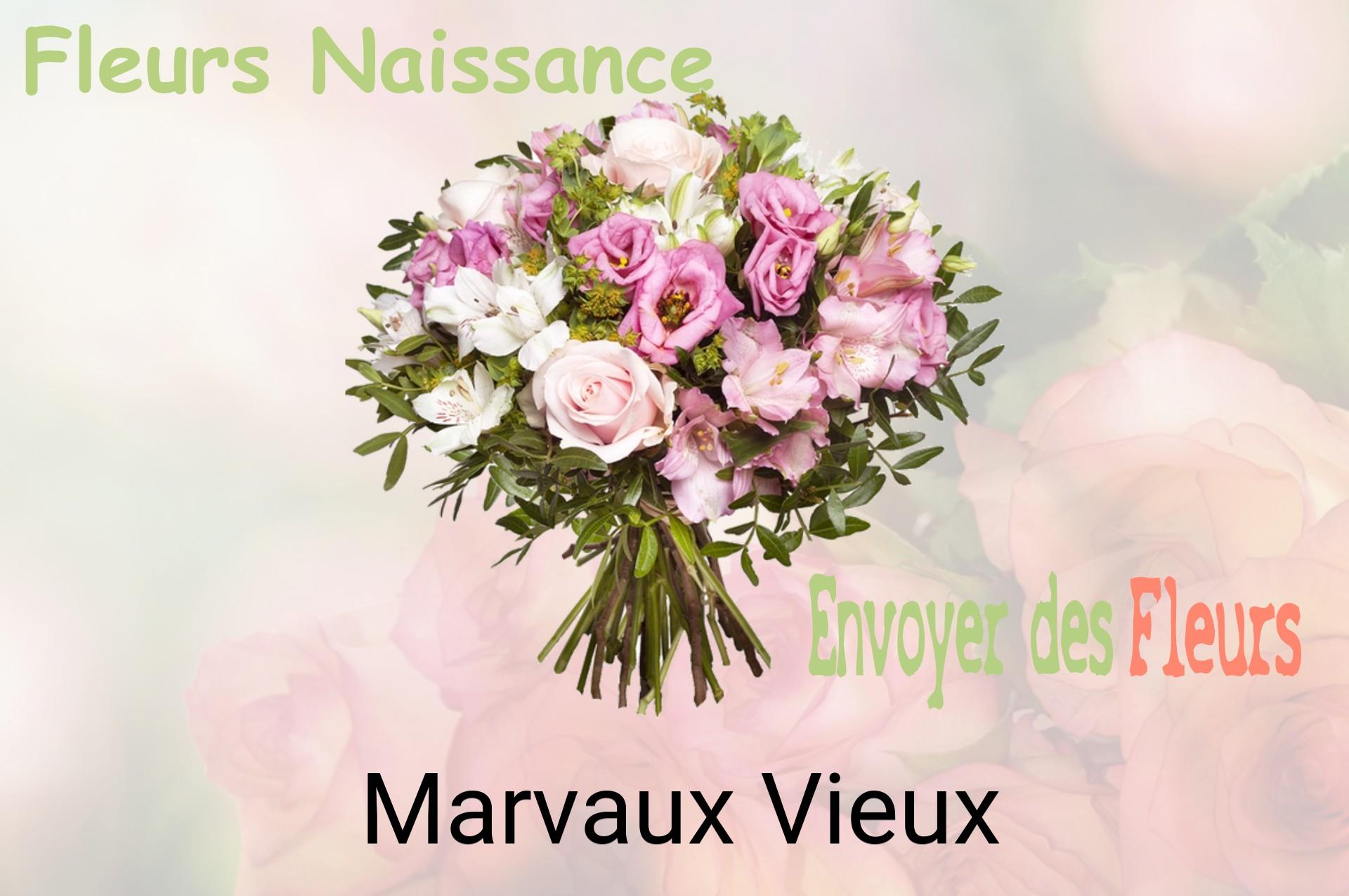 Bouquet de fleurs de naissance livré à Marvaux-Vieux